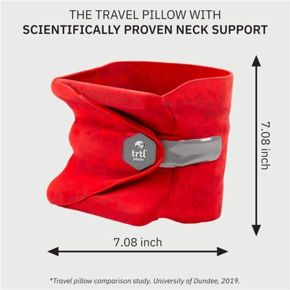 Travel and Airplane Pillow - Real Sleeping Experience on Long Flights - Picture 5 of 14